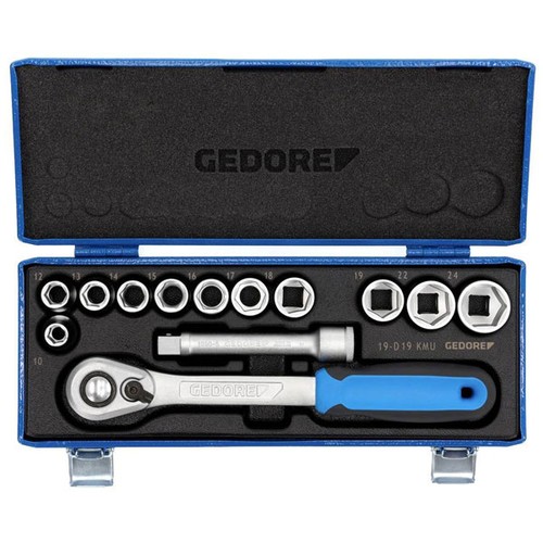 Gedore socket wrench set - set, 1/2"
