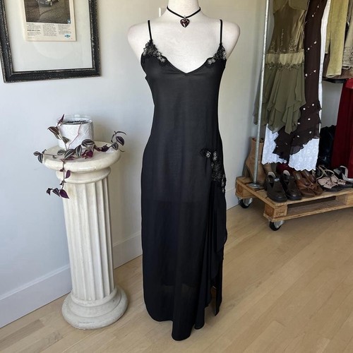 Black satin lace - black,