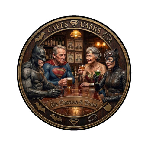 Superheroes 4 - (retired), 4"