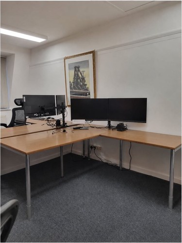Swedish kinnarps corner desk - swedish,
