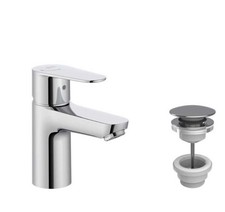 Roca 5A604FC00 Victoria Plus Smooth Body Basin Mixer & Clicker Waste NEW BOXED