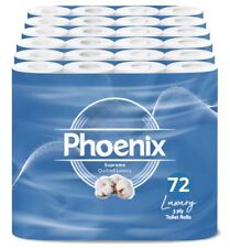 Phoenix Toilet Roll Bulk Buy Soft & Quilted 72 Toilet Rolls 3 Ply (5 Variations)