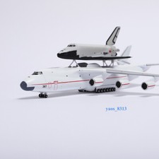 1/400 Scale Alloy An-225-CCCP Aircraft Model with The space shuttle buran
