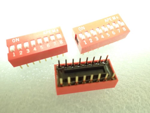8way dip switch pole 3 - 8way,