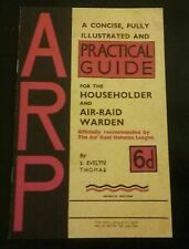 WW2 ARP BOOKLET , INFORMATIVE