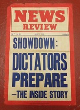 DICTATORS PREPARE JUNE 1939