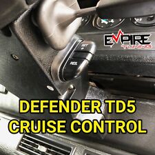 Defender TD5 Cruise Control