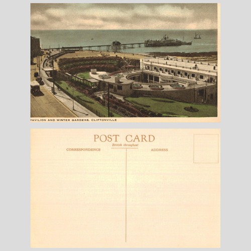 Vintage postcard pavilion - postcard,