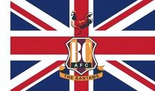 Bradford Flag 5ft by 3ft - Bradford Football Flag Union Jack Design