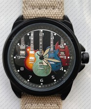 Guitar Lover Madness Art Stealth Series Unique Wrist Watch