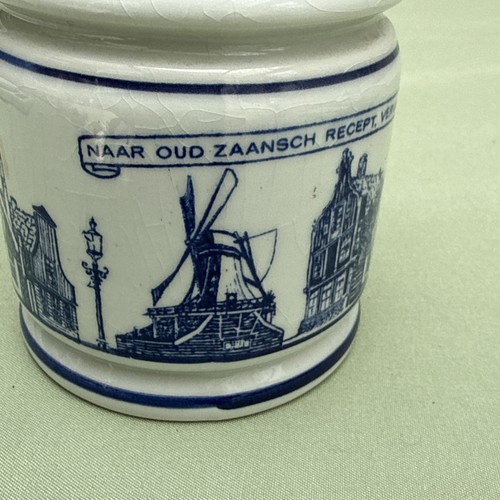 Vintage holland delft mustard - vintage,