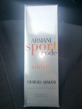 Giorgio Armani Armani Sport Code athlete 75ml EDT Fraiche For Men Discontinued