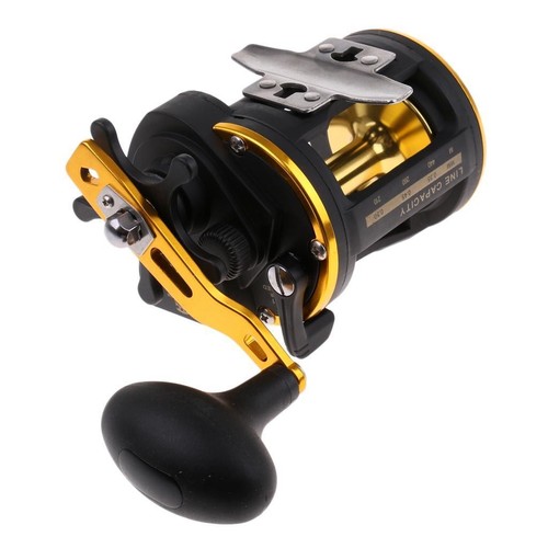 Trolling reel with line - trolling,