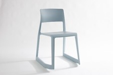 Vitra Tip Ton Multi-Purpose Chair, Ice Grey, plastic, Good condition