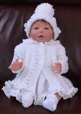 VR74. DK Baby Matinee Coat and Hat.