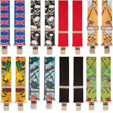 Men's Work Trouser Braces 2" Wide Heavy 50+ Designs - One Size Fits All