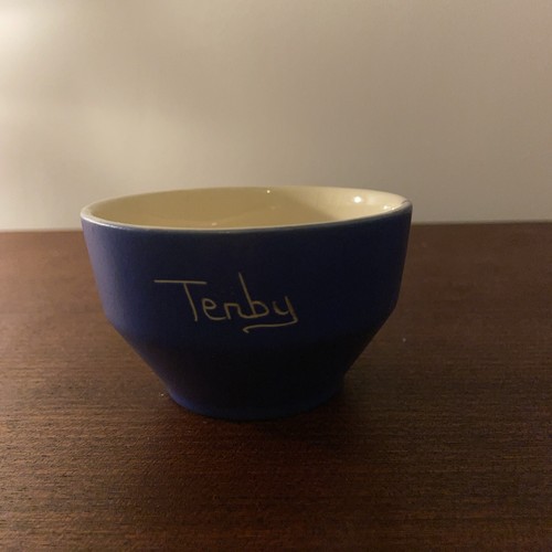 Tenby blue and white ceramic