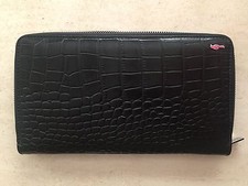 Men leather designer wallet - leather,
