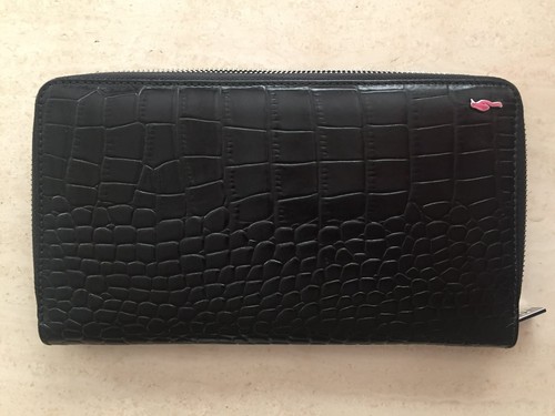 Men leather designer wallet - leather,