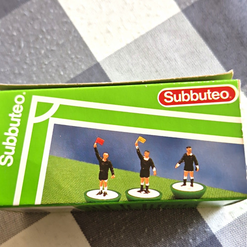 Subbuteo football referees - football,