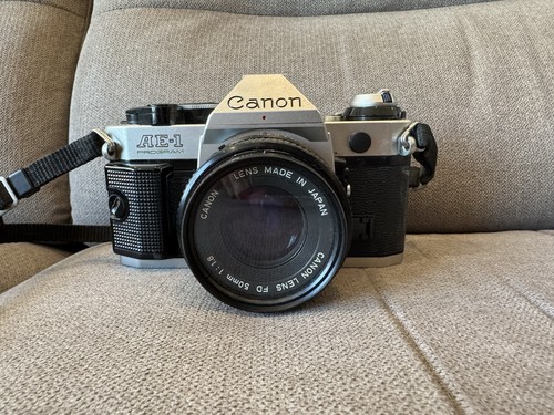Canon program 35mm slr - canon, ae-1