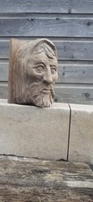Old oak corbel - oak, vintage