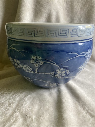 Vintage blue white - blue, &