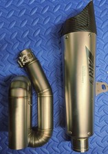 Zard Triumph Speed Triple Exhaust Titanium Slip On Triumph 765 Street Triple 