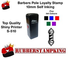 BARBERS POLE Loyalty Card