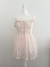 vintage liz lisa pink lace