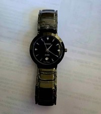 RADO Jubile Diamond Ceramic Titanium Swiss Watch MINT condition