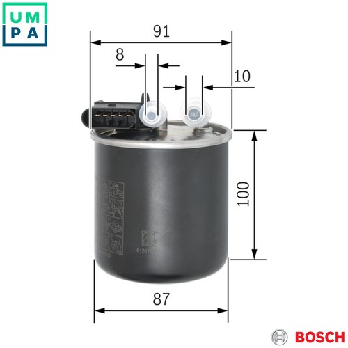 Fuel filter 026 402 - filter, 838