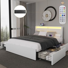 OYAJIA 4FT6 Double Size Bed