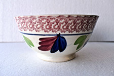 Antique French Faience Floral