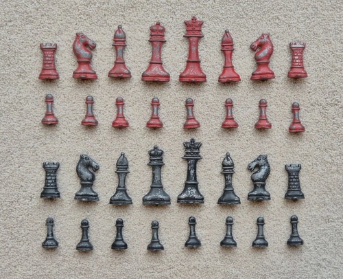 Vintage set rose lead - of,