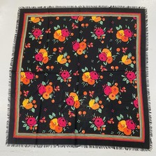 Vintage 1982 wool shawl - vintage, shawl/scarf