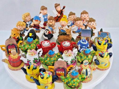 Vintage tetley tea folk - vintage,