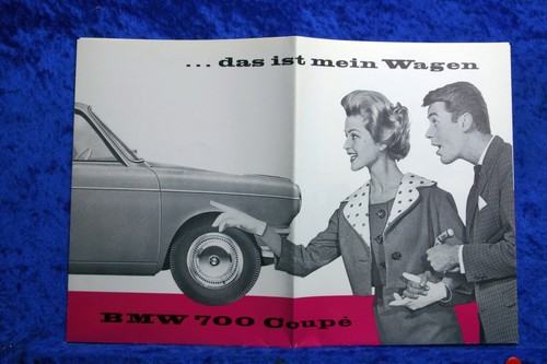 Bmw 700 coupe - brochure, (a1077)