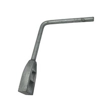 Galvanised canal lock - lock, gate