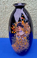 Gustav Klimt Artis Orbis"Adele Bloch"Glass Vase 31cm Goebel Very Limited 66/927