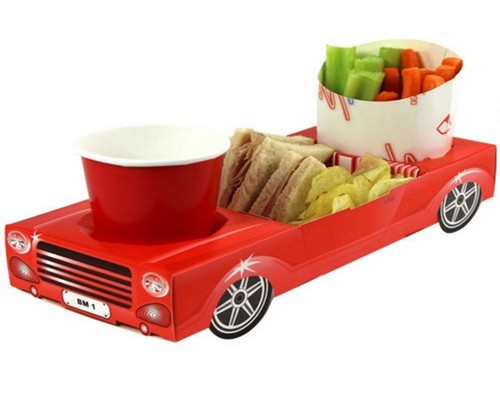 Red convertible sports car - convertible,