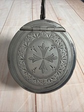 Silver plated sugar scuttle &