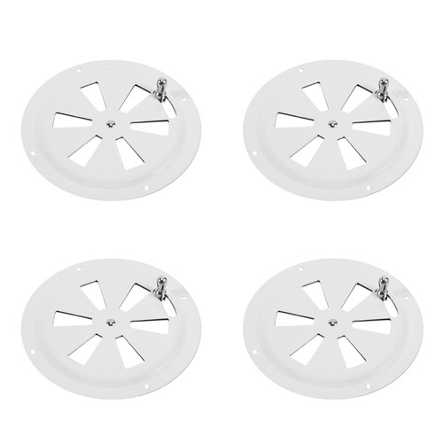 Round air louver vent - 4x,