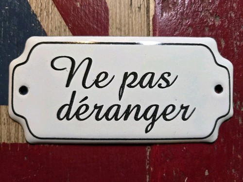 Pas déranger vintage - déranger,