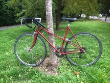 Vintage  Claud Butler  Mixte Bicycle Reynolds 531 tubing - in use every day