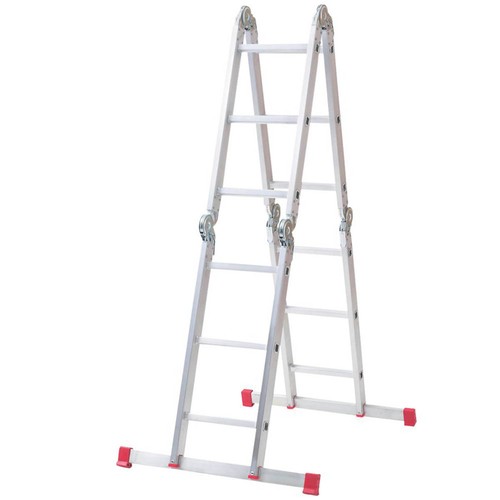 Combination ladder aluminium - ladder, 4