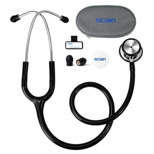 Stethoscope dual head - dual, for
