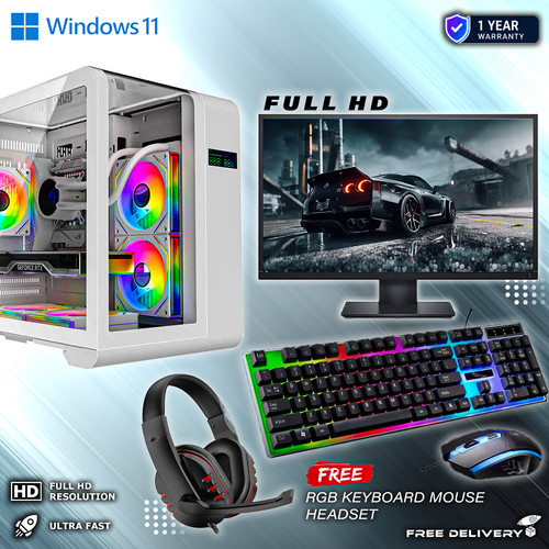 Fast gaming computer bundle - gaming, pc
