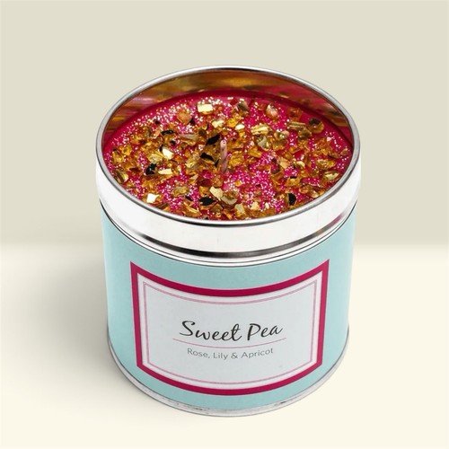 Sweet pea candle rose lily - rose,, &
