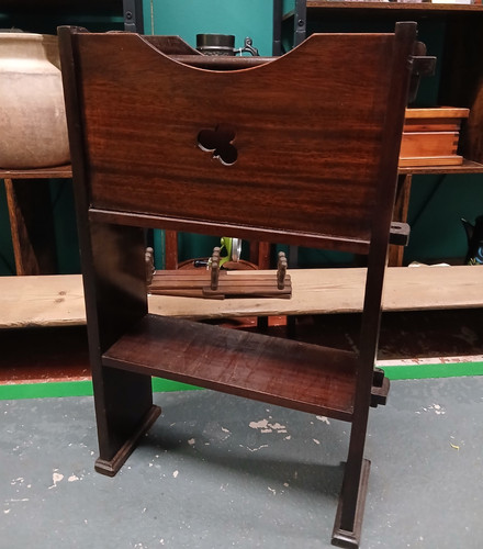 Arts and crafts book stand - crafts,
